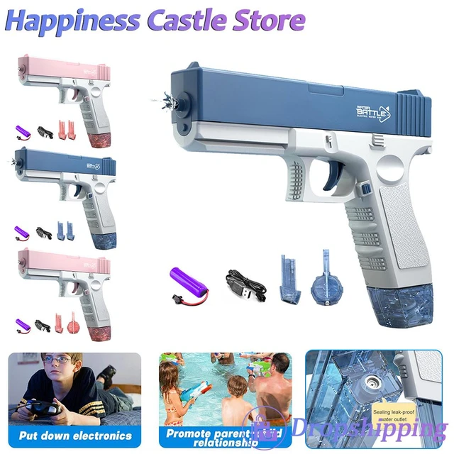 Electric Water Gun Gel Blasters Gun Toys for Summer Pool Toys for Kids  Parent-child Water Fights - AliExpress