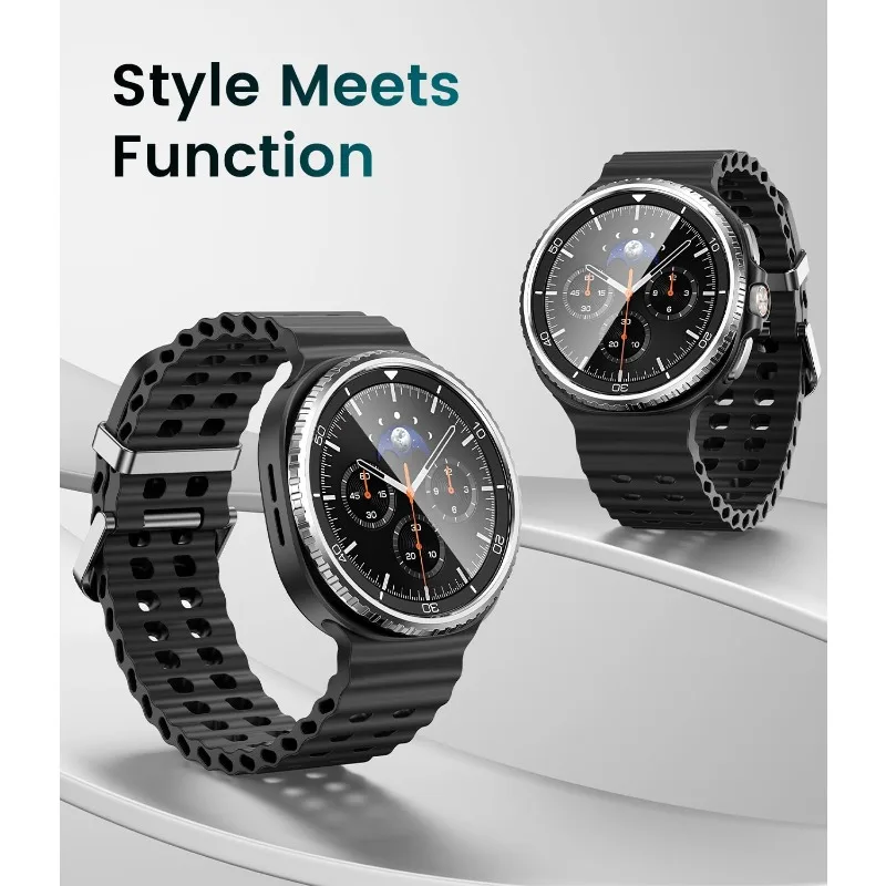 Elegant Metal Bezel Cover for Smartwatch Bumper Decoration