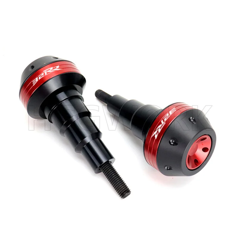 

1 Pair Motorcycle Engine Guard Bar / Anti Falling Sliders Round Shape for Colove 321r 321rr