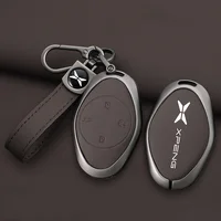 Zinc Alloy Car Key Case Cover For Xiaopeng xpeng p7 p7i p5 g3 g3i g9 g6 22-23 Key Housing Package Car Accessories 4