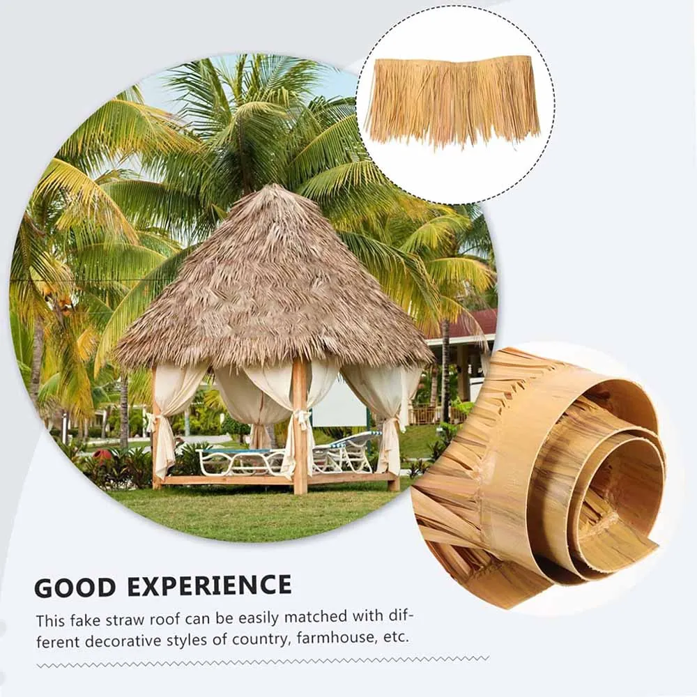 Simulated Thatch Roof Decoration Pavilion Grass Plastic House