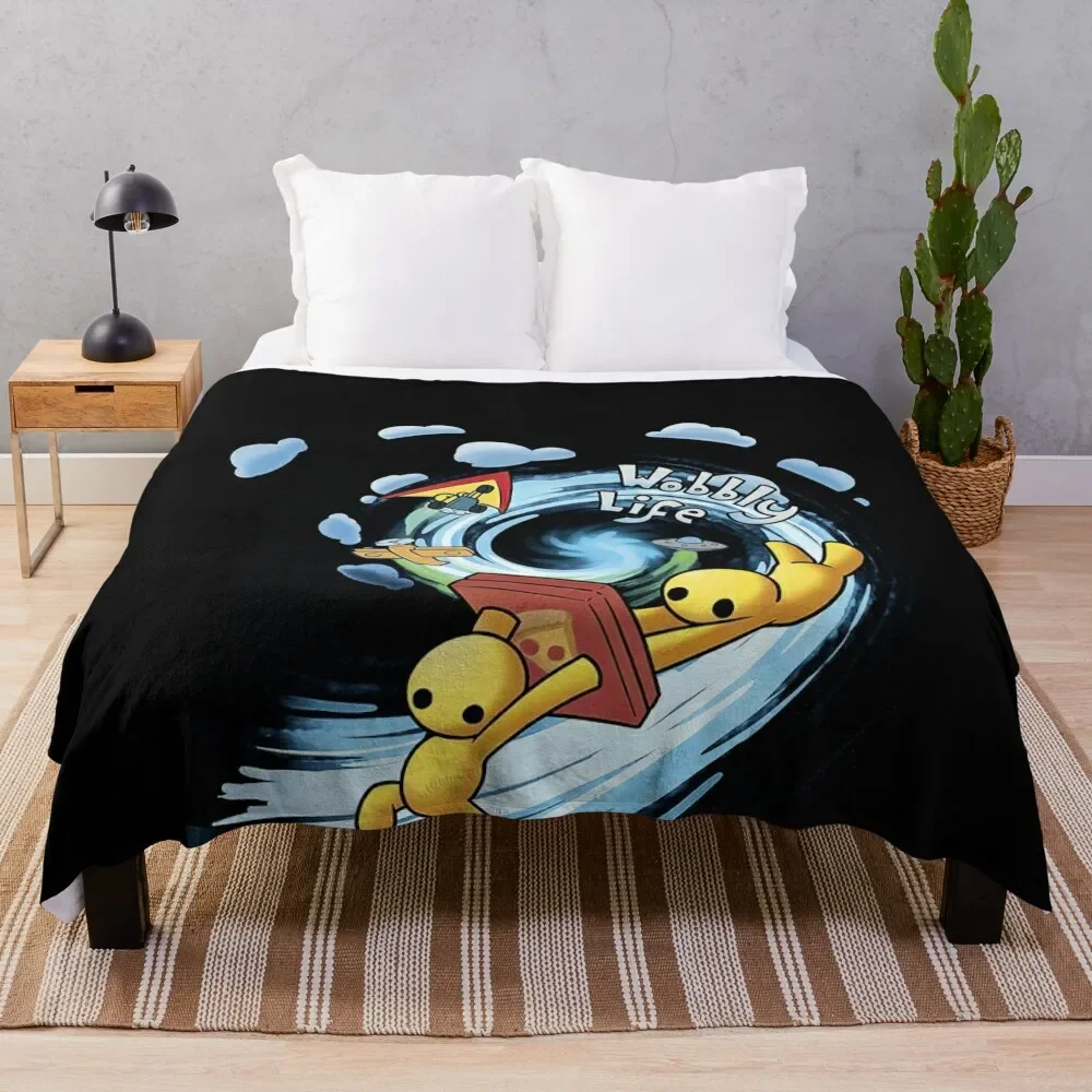 Coperte Decorative Per Divani Wobbly Life Throw Blanket