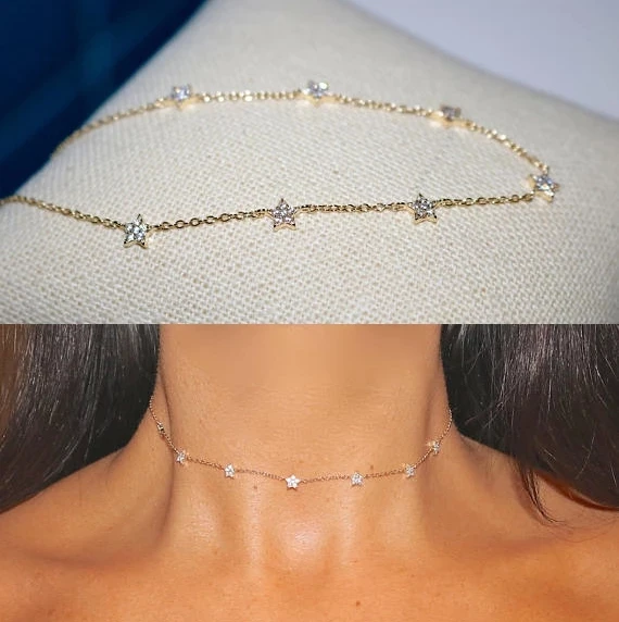 Star Choker Necklace