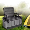 Car Trunk Box Toolbox Extra Large Car Seat Storage Case Folding Outdoor Organizer Plastic With Waterpoof Bag With waterproof bag 4