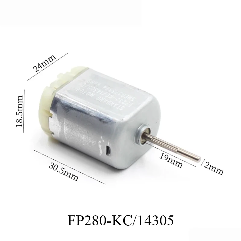 1PCS FP-280/FC-280SC 미니 280 DC 12V 전기 모터 DIY 자동차 로봇 장난감 모델 부품