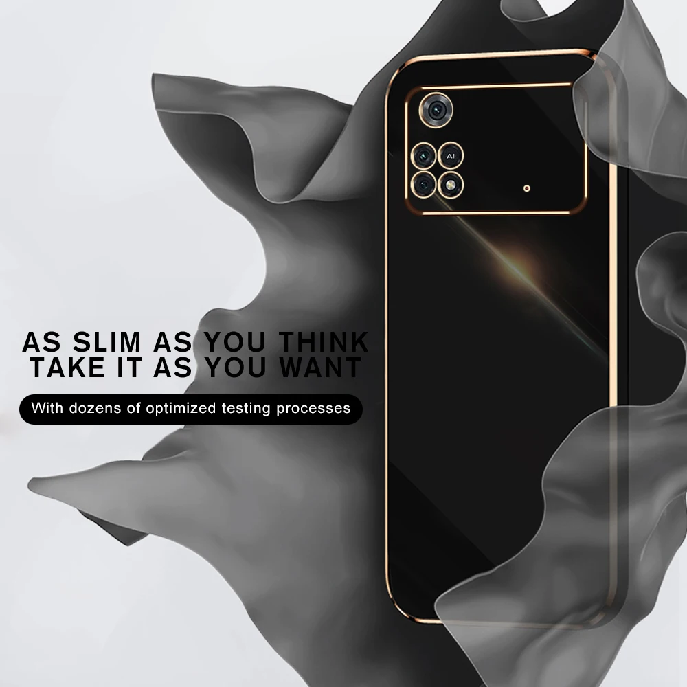 Stoßfeste Handyhülle Für Xiaomi Poco M4 Pro Mit Textur_voghion.com