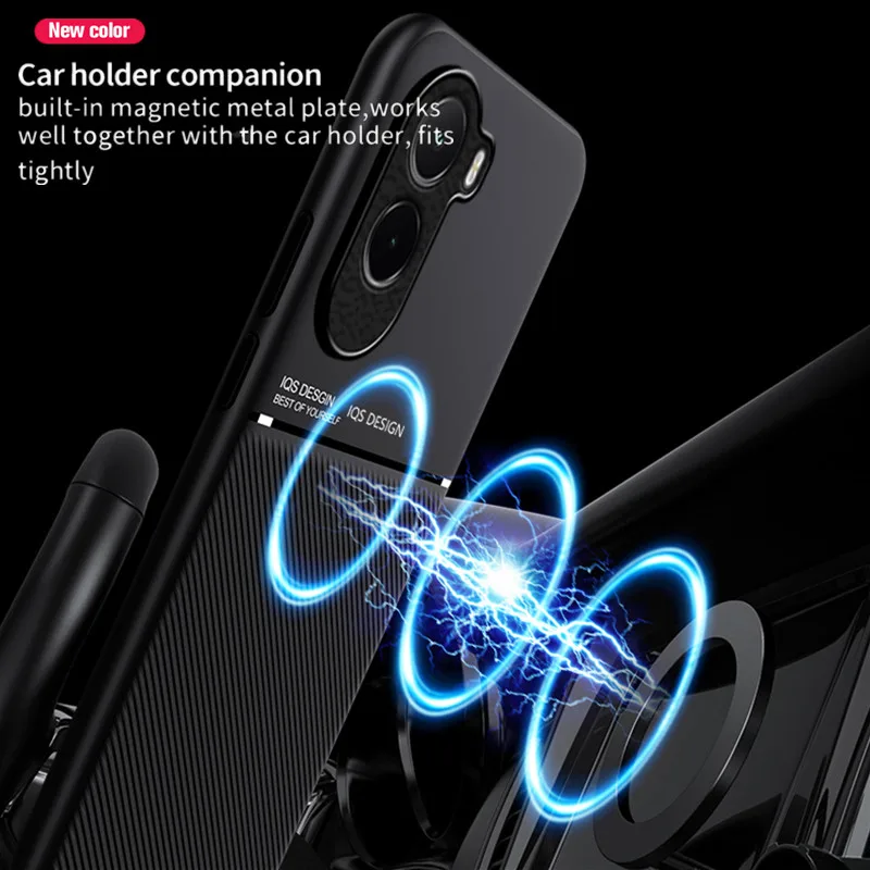 Rugged Non-Slip Protective Phone Case with Magnetic Holder