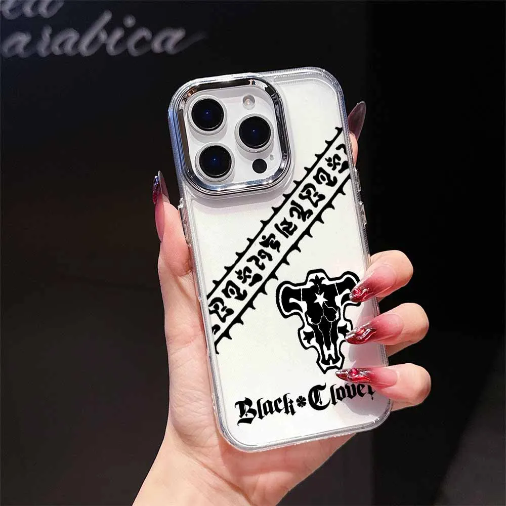 Black Clover Anime Soft Phone Case