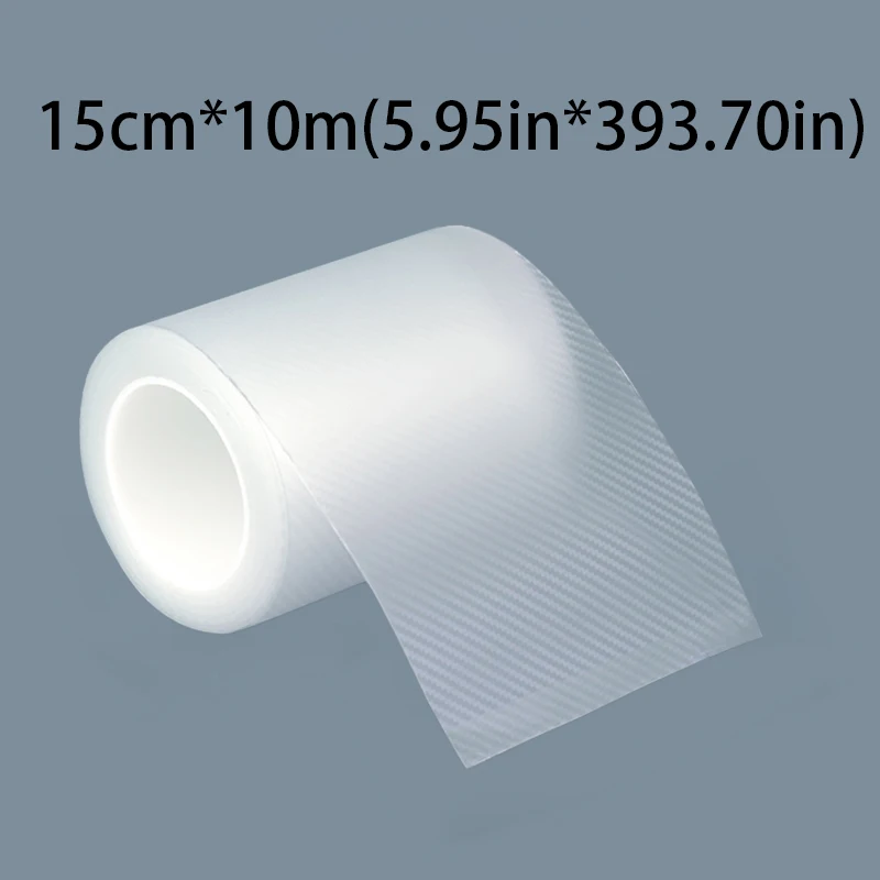 Durable Transparent Carbon Fiber Car Door Edge Guards - Wear and Scratch Resistant