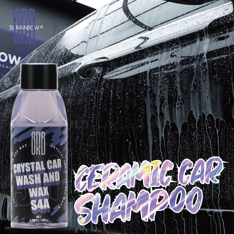Ceramic Car Wash Shampoo Ads Hydrophobic Protection With Every