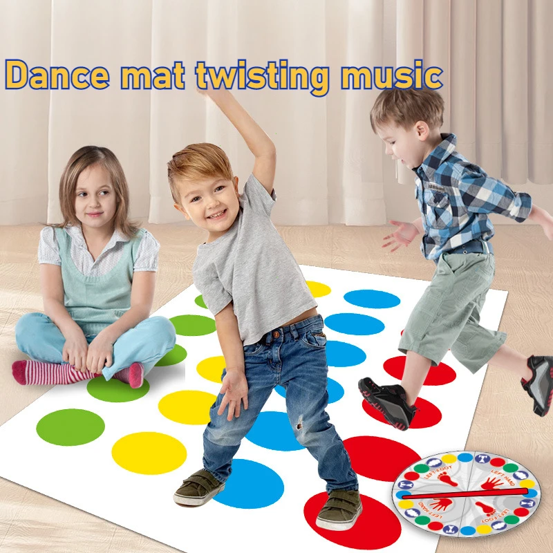 Twist Game Funny Kids Family Body Twisting Move Mat Board Game Party Fun Board Games Party Family Indoor Outdoor Fun Board Games