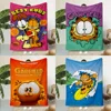 Hot Anime Cartoon Garfields Printed Blanket Picnic Blankets Warm Blanket Soft and Comfortable Blanket Home Travel Birthday Gift 1
