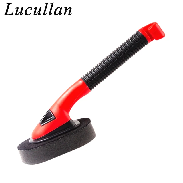 Lucullan Tire Shine Applicator Brush - Premium Wheel Dressing