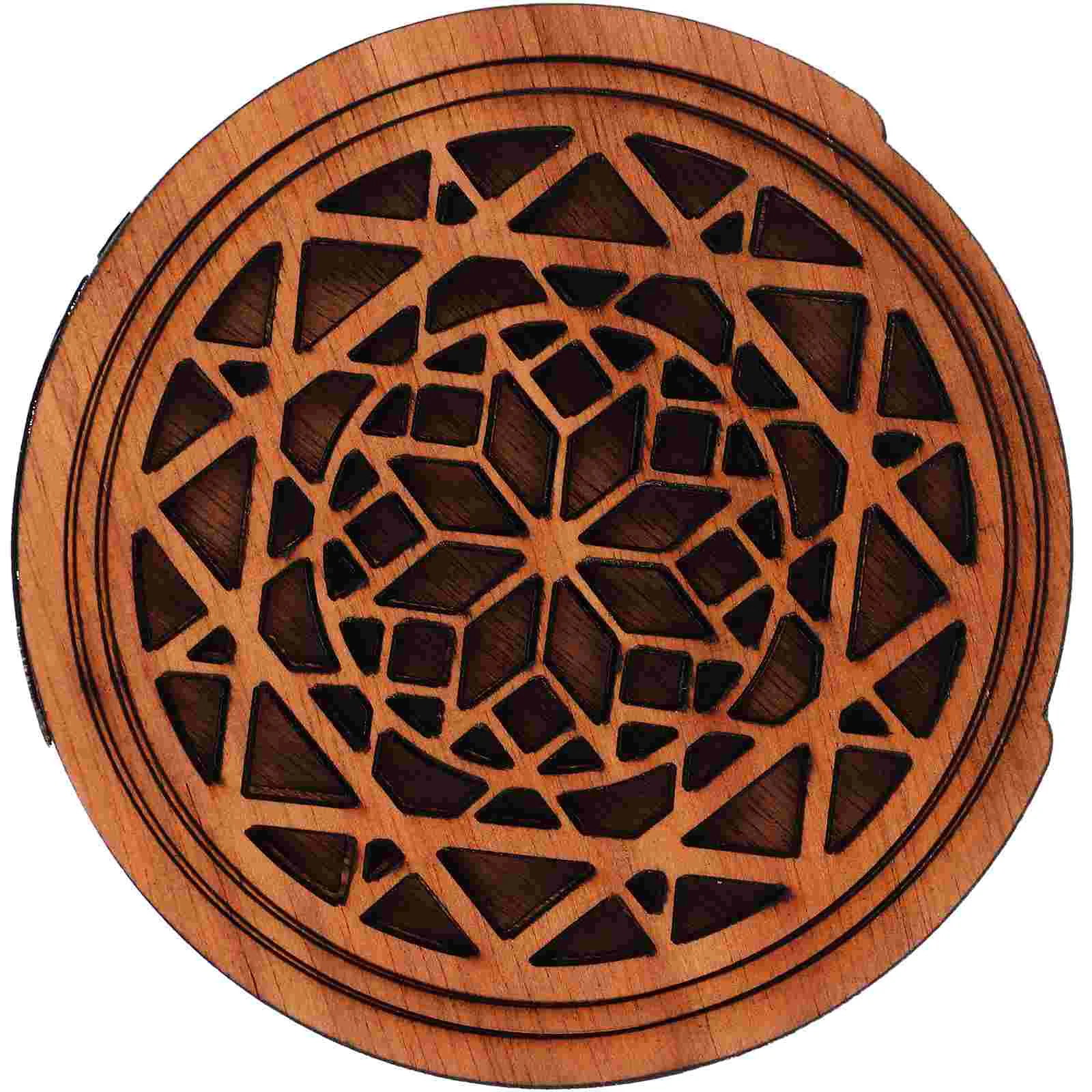 

Guitar Sound Hole Cover Feedback Muter Soundhole Insert Wooden Covers Electric Box for Resonator Parts Supplies Guitars