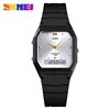 SKMEI 1604 Luxury Quartz Watches for Men Women Simple Waterproof Dual Time Countdown Lady Wristwatches Clock Relogio Masculino 2