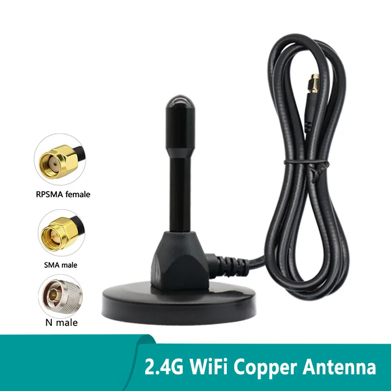 Sda Router Omni Wireless External Antenna for Router with Magnetic Bottom SMA N ...