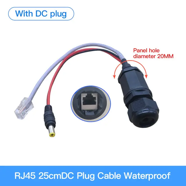 RJ45 with DC Crystal