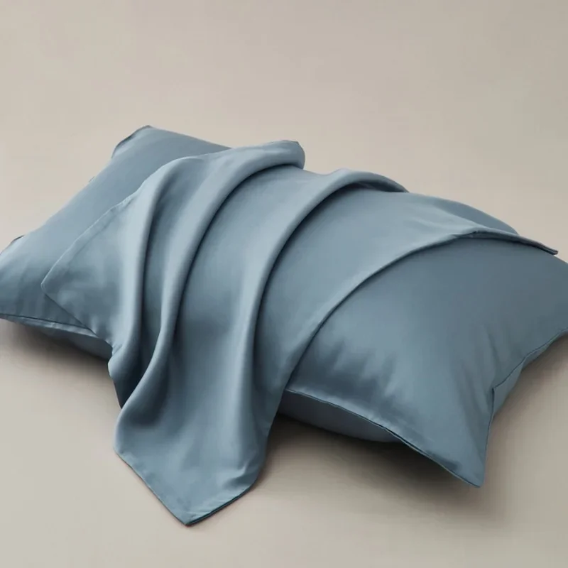 2 قطعة الأوكالبتوس الطبيعي Loycell المخدة ، حريري السلس تنفس الرقبة وسادة غطاء ، الصيف الجلد ودية كيس وسادة 48*74 سنتيمتر