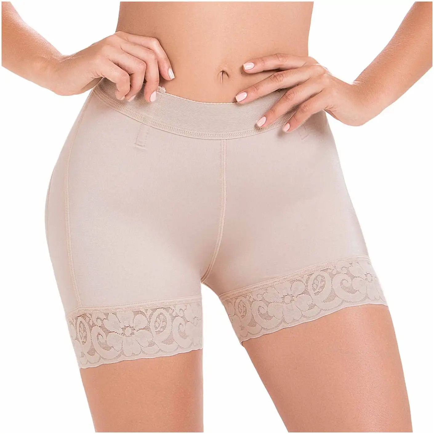 

Double Compression Butt Lifter Shorts For Body Shaper Bodysuit Thigh Trimmer Hip Enhancer Breathable Underwear Tail Lift Effect