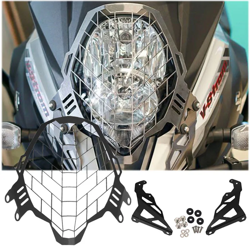 

Motorcycle Headlight Protector Guard Lense Cover Cooled For SUZUKI DL650 DL1000 V-strom DL 650 1000 Vstrom 650 2017 2018 2019