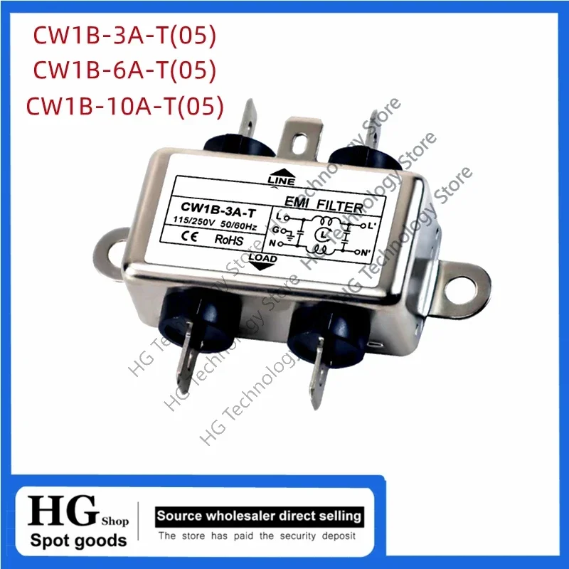 Cw1b 10a T Single Phase Ac Filter Emi Anti Interference Cw1b 3610a T 