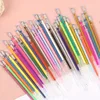 48/100pcs/set Multi-color Gel Pen Refills Painting Drawing Glitter Highlighters Cute Pens Art Markers School Office Supplies 4
