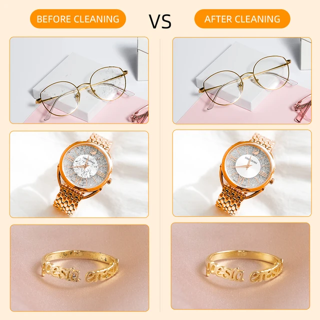 High Frequency Ultrasonic Clean Timing Ultrasonic Glasses Cleaning Ultrasound Jewelry Cleaner Machine for Jewelr and Toothbrush 6