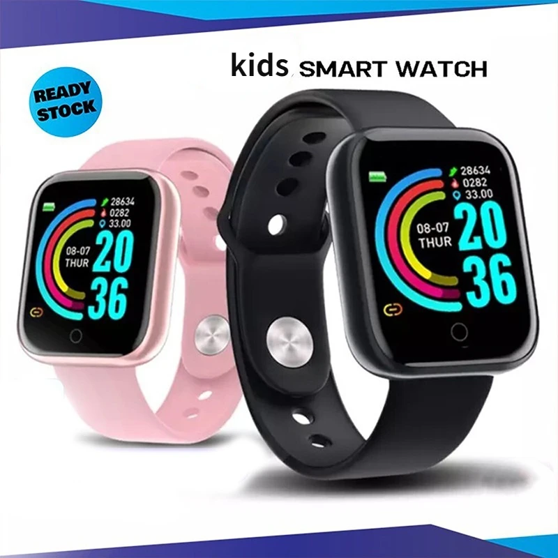 Kids Watch Custom Wallpaper Waterproof Smart Watch Women Digital Bluetooth Sport Wristwatch for Fitness Tracker Children Watches smart digital wristwatches waterproof men women kids watch bracelet step counting calorie counter running health sport tracker