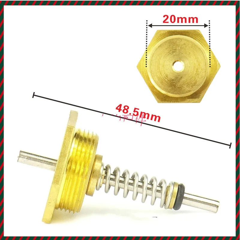 5 Pcs Length 48mm OD 20mm Gas Boiler Water Valve Thimble for LPG Water Heater Linkage Valve Gas Heater Spare Parts