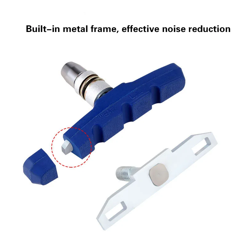 Bicycle V-shaped Brake Pads Wear resistant V Brake Replace accessories Bicycle Disc Brake Pads Brake Pads Bike Brake Pads