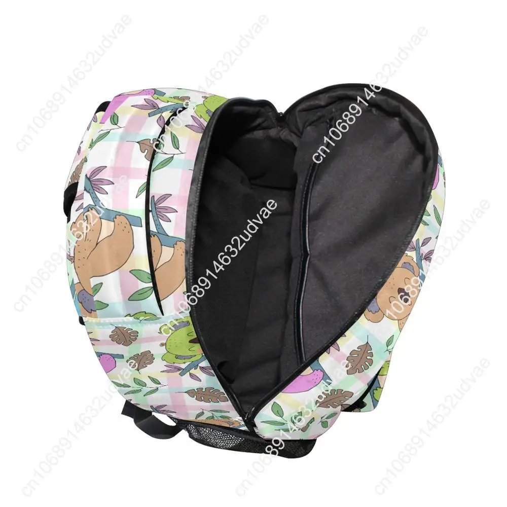 School Bags For Teenage Girls Waterproof High School Backpack Women The Koala Printing Student Book Bag Big Travel Backpacks New