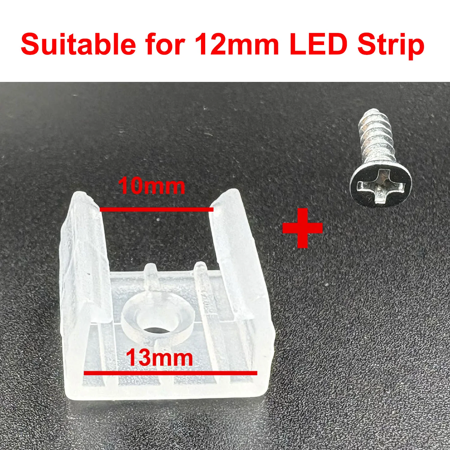 ตัวเลือกสินค้า คลิปติดตั้ง LED Strip ยืดหยุ่น ใช้งานง่าย สำหรับ LED ทุกประเภท
