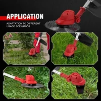 36000RPM Brushless Electric Lawn Mower Cordless Grass Trimmer With Display Length Adjustable Garden Tools For Makita 18V Battery 2