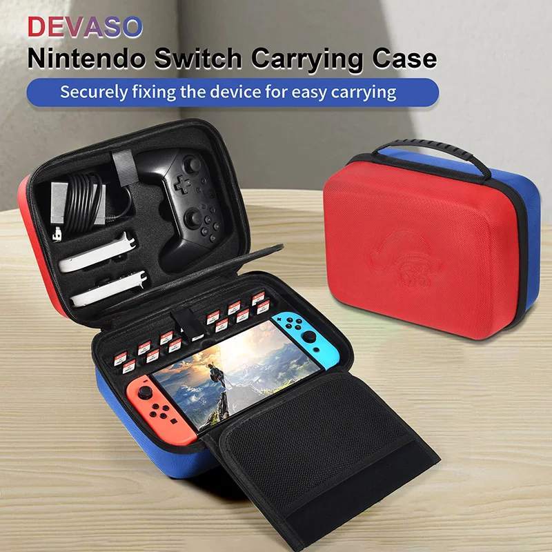 DEVASOCarryingCaseforNintendoSwitchOLEDStorageBagLarge