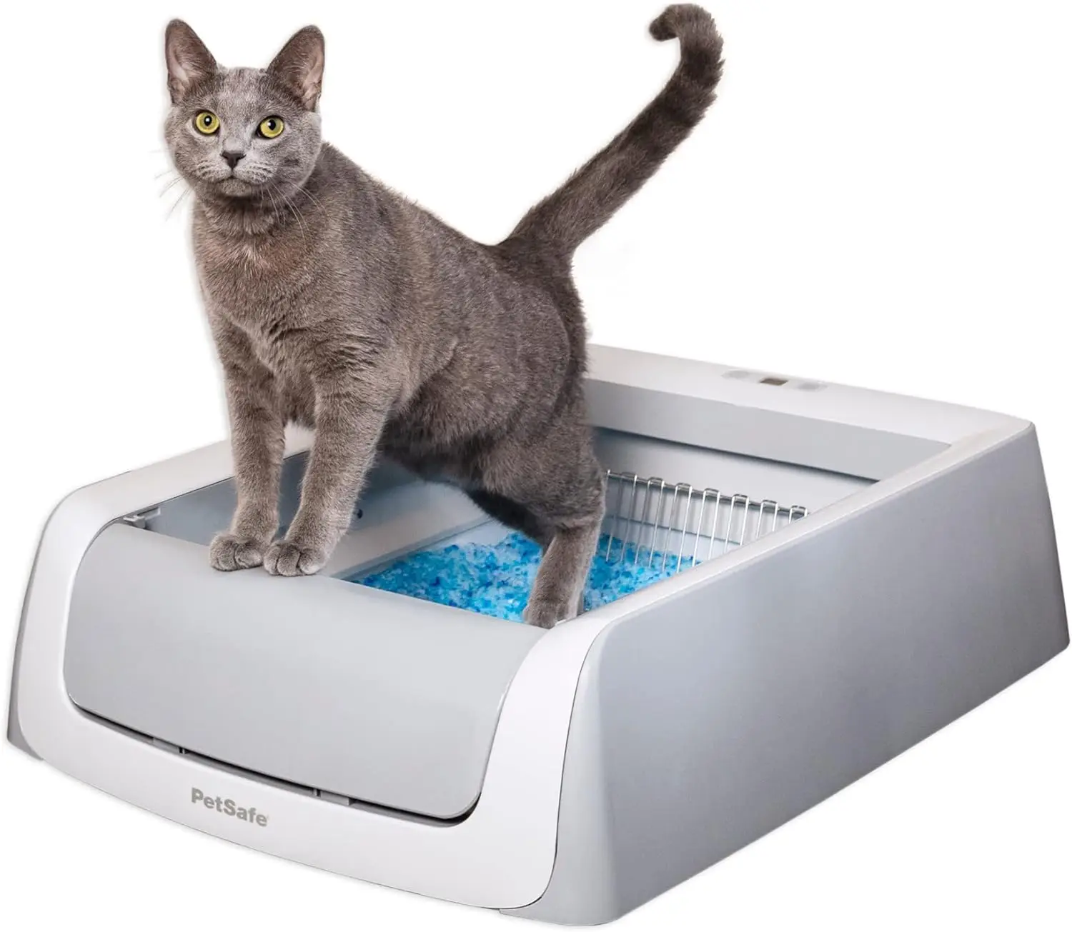 

Cat Litterbox -Litter Again - Hands-Free Cleanup With Disposable Crysta