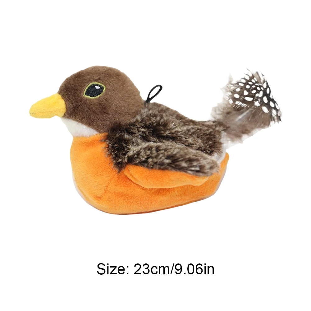 Flying Bird Cat Toy Interactive Cat Toys with Catnip Flapping Wings Sparrow Catnip Toy Beating Wings Toys Exercise