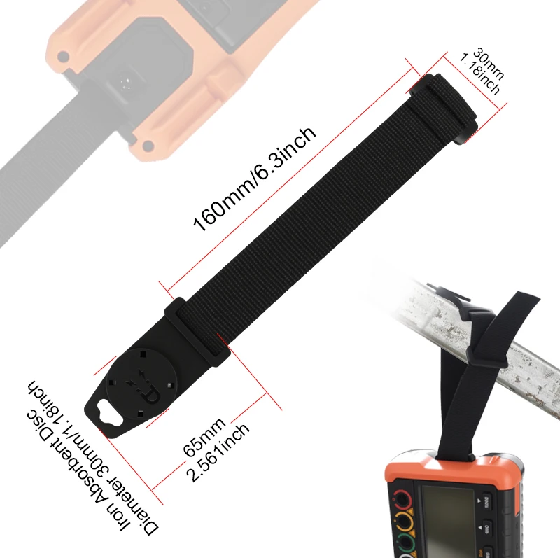 Magnetic Tool Attachment Strap with Strong Hanging Capability
