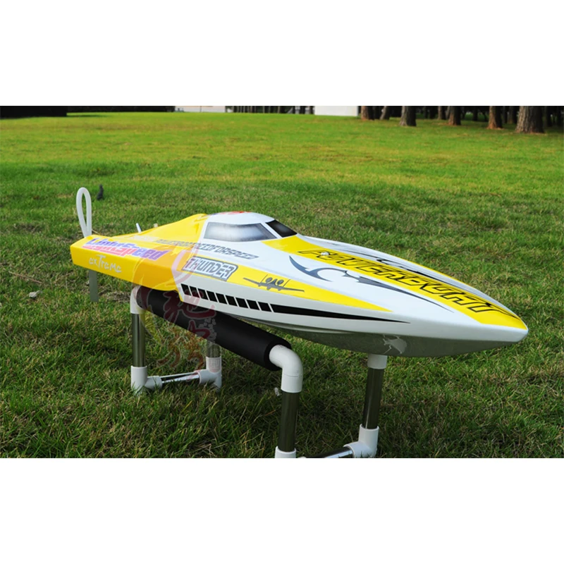 RC Boat E26 Brushless High-speed Speedboat High-strength Fiberglass Boat Extremely Fast Water-cooled Electric Boat 3