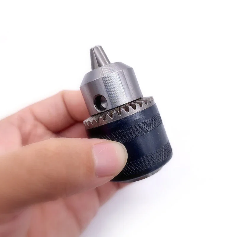 1개 1.5-13mm B16 3/8 나사산 드릴척 변환 드릴척 1/2 M12x1.25 렌치를 전동 드릴 키리스 3조 척으로 변환하는 키트