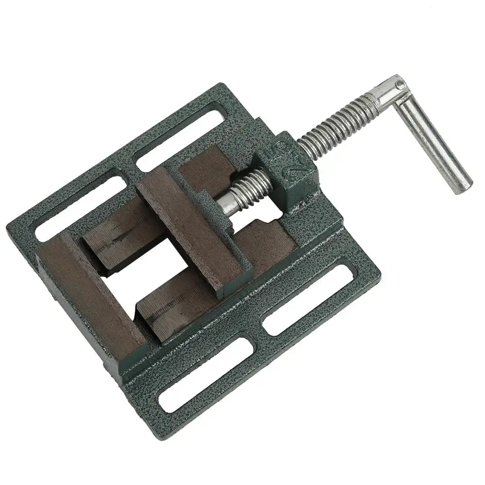 2.5in High Accuracy Drill Press Vise Milling Drilling Clamp Tool Workshop Accessories 5