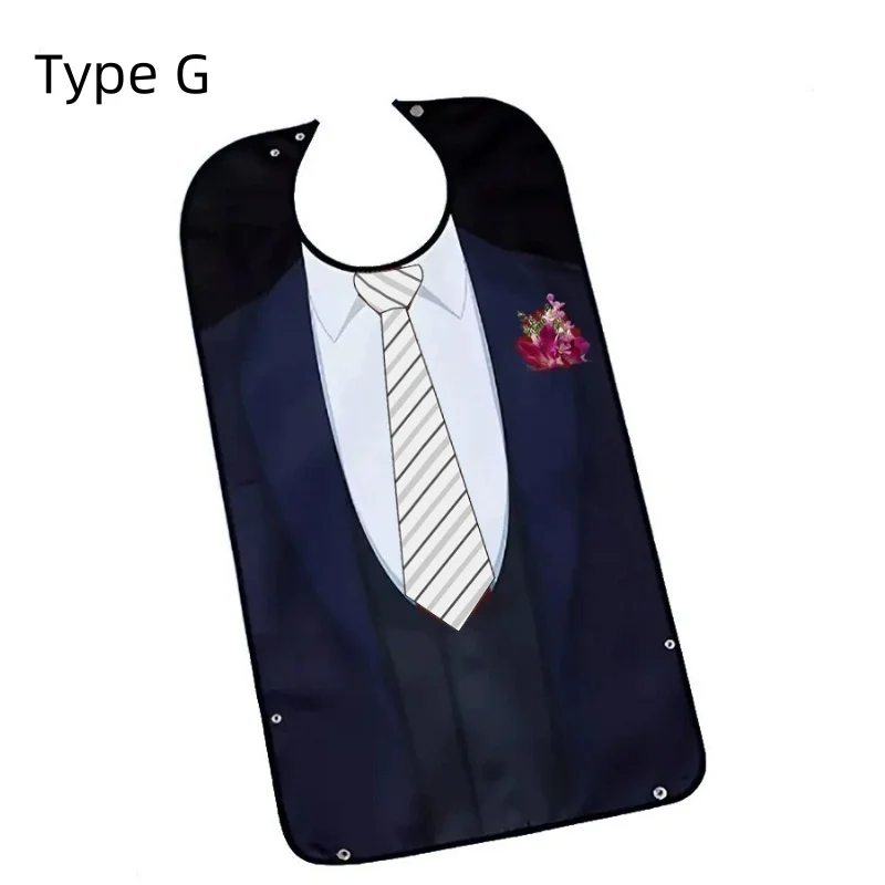 Adult Waterproof Adult Mealtime Bib Cloth Protector Clothes Bib Cook Protector Tool Aid Cook Dining Clothes Disability Aid Apron 4