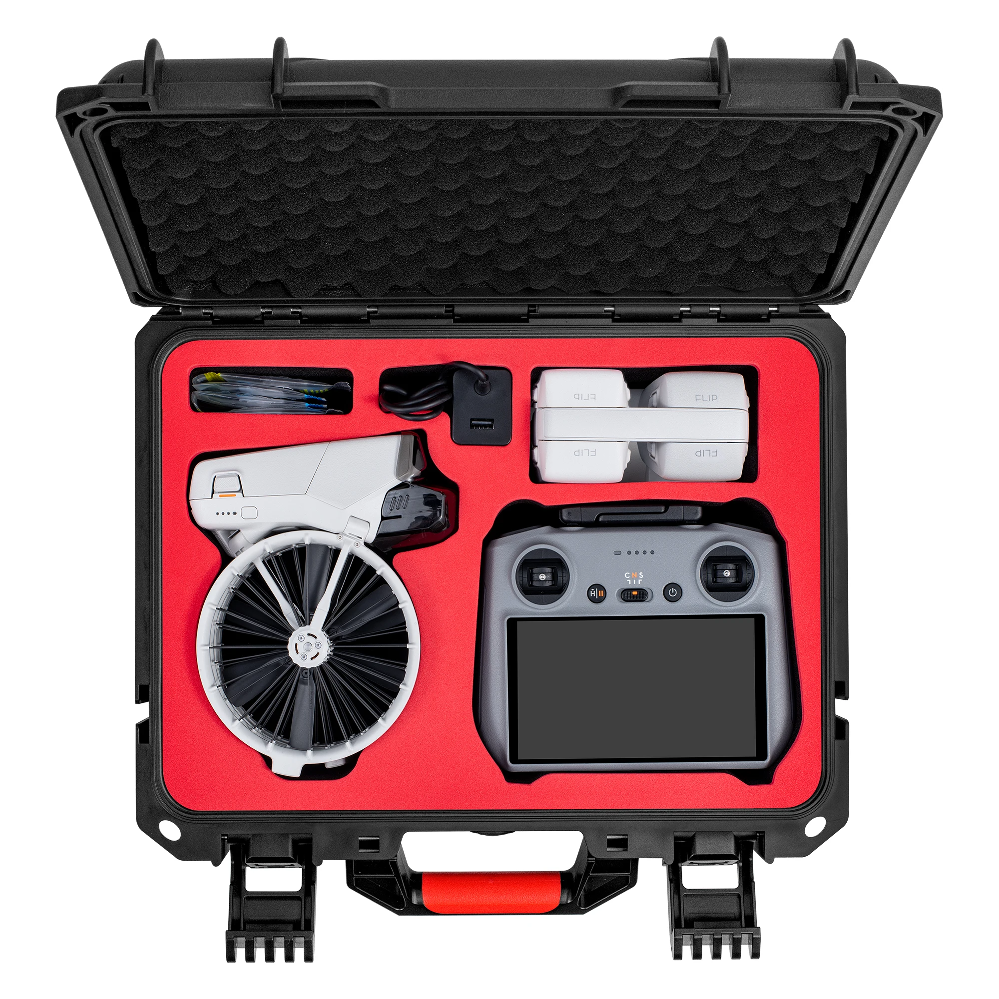 DJI 플립용 방수 상자, 하드 쉘 보호 가방, 휴대용 충격 방지 여행 가방, DJI RC 2/RC-N3 드론 컨트롤용