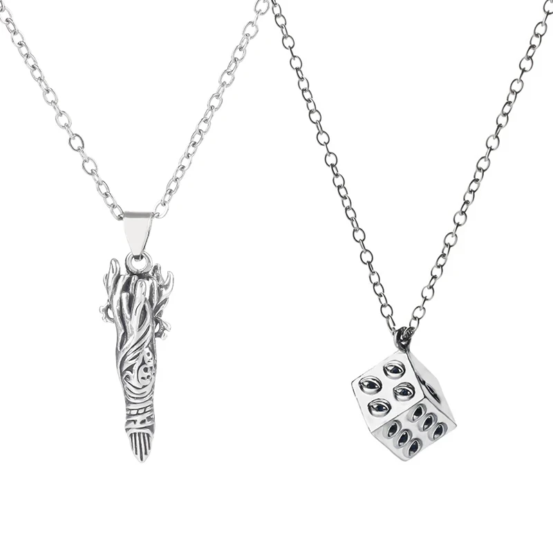 Anime Ryomen Sukuna Itadori Yuji Cosplay Necklace Unisex Pendant Choker Jewelry Accessories Halloween Gift necklace pendant anime necklace game necklace
