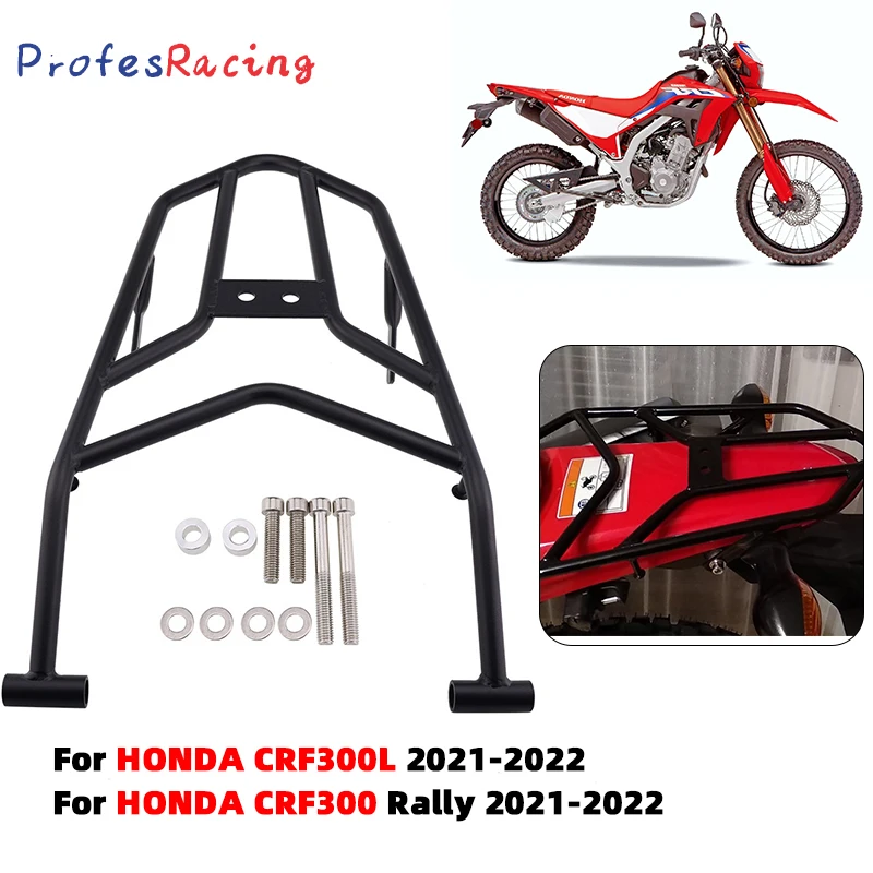 Staffa Per Bagagli Portapacchi Posteriore Per Moto Per Honda Crf300 Crf300L Rally Crf 300 L 2021 2022 Accessori Per Sedili Cargo Per Ripiano Portapacc