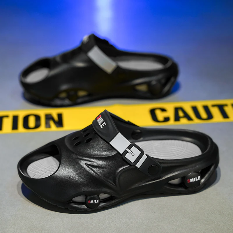 Summer Men Slippers Platform Slides Outdoor Garden Shoes Waterproof Beach Slippers Flip Flop Casual Indoor Shoe For Couple 36-45