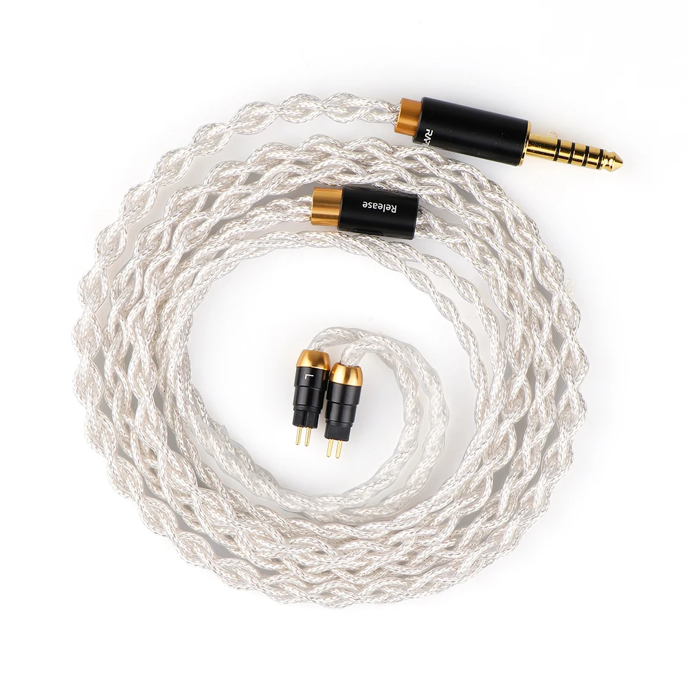

RAPTGO Release Jointly-designed 4.4mm Shield Upgrade Headphone Cable Litz Taiwan Single Crystal Copper
