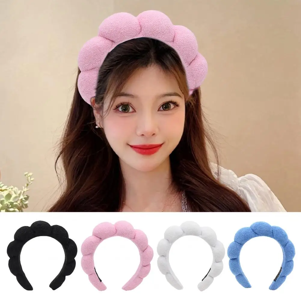 

Hairstyle Fixing Stylish Women's Hair Accessories Soft Cloth Headbands for Long Short Hair Elegant for Fashionable for Autumn