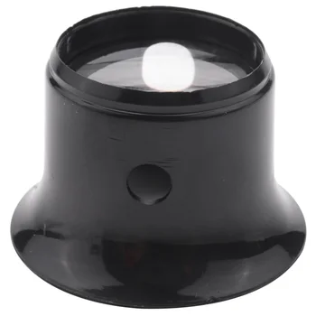 시계 제조 루페 10 배 돋보기, 주얼리 접안 렌즈, 블랙