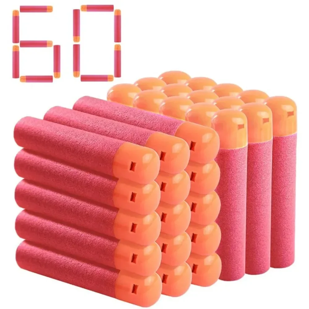 120-Pack Foam Blaster Refill Darts - 9.5cm Bullets