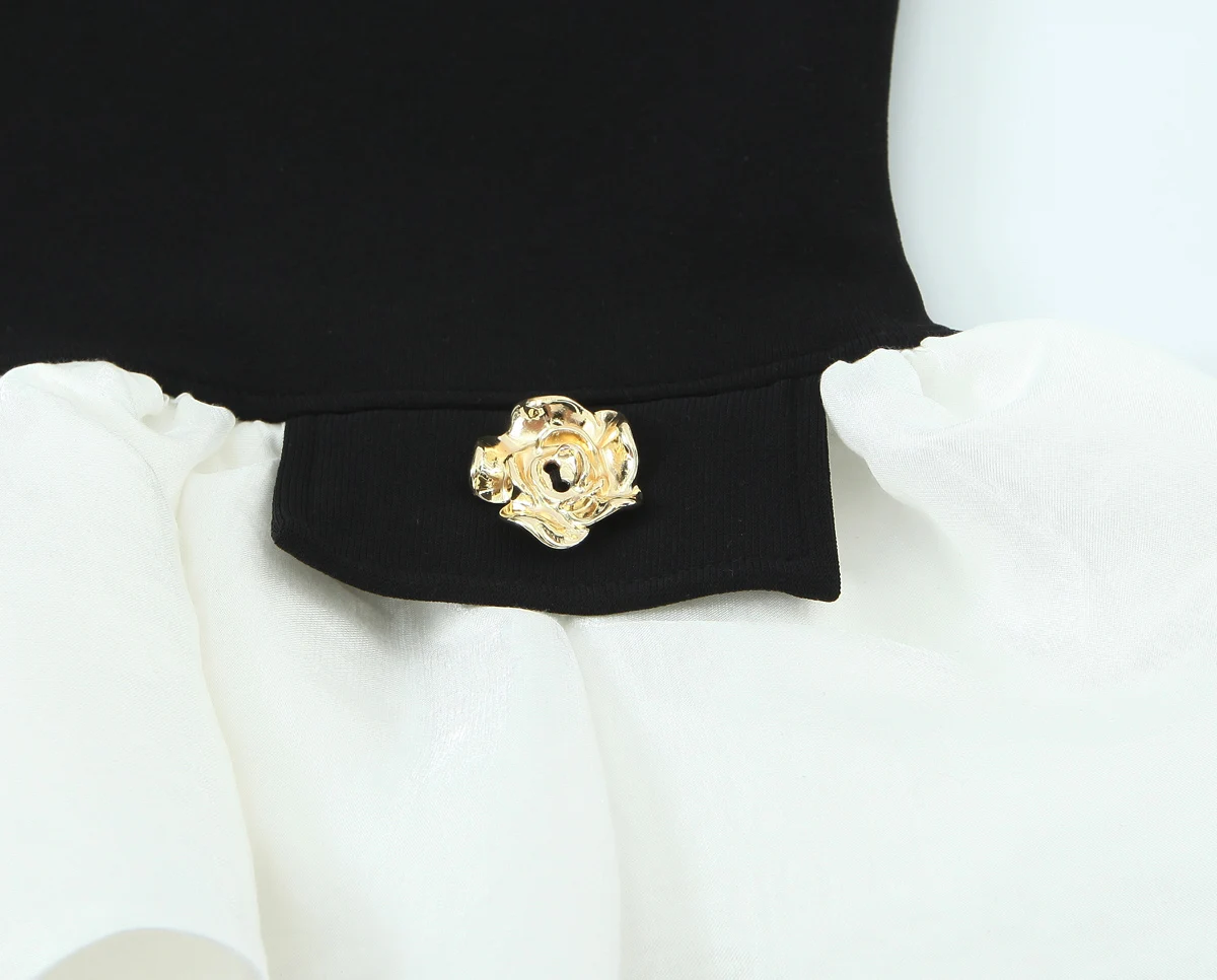 Women's Vest Summer New Style Black With White Color Sleeveless Stretch Top Vest Female Elegant Sophisticated Streetwear Top